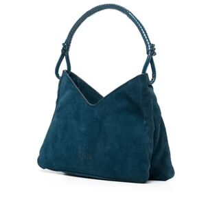 Staud Valerie Blue Suede Bag NWT